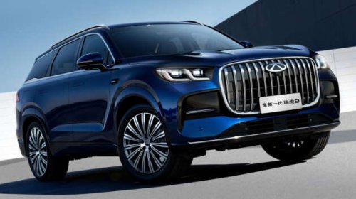 Jaecoo J8 facelift in China &ndash; badged Chery Tiggo 9, gains massive touchscreen, 261 PS 2.0T 4-cylinder