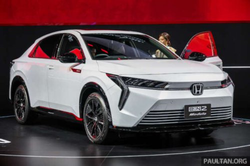 Honda e:N2 goes on show in Bangkok &ndash; rebadged e:NS2 EV, 204 PS/310 Nm, 530 km NEDC, RM171k