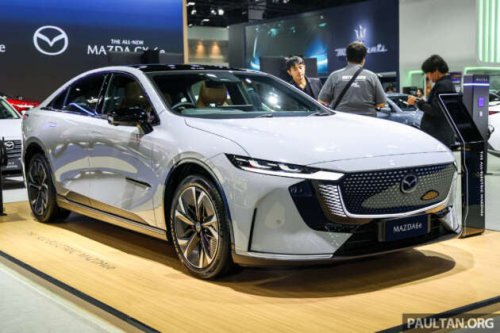Mazda 6e at BIMS 2026 &ndash; Deepal-based EV with 77.9 kWh batt, 550+km WLTP range, 0-100 in 7.9s, RM141k