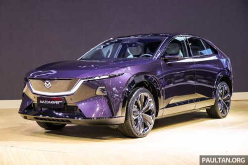Mazda CX-6e previewed in Thailand &ndash; brand&rsquo;s second Deepal-based EV; 484 km WLTP; Tesla Model Y rival
