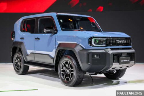 Toyota Land Cruiser FJ debuts in Thailand &ndash;  sole 4WD variant, 166 PS/245 Nm 2.7 litre NA, 6AT, fr. RM152k