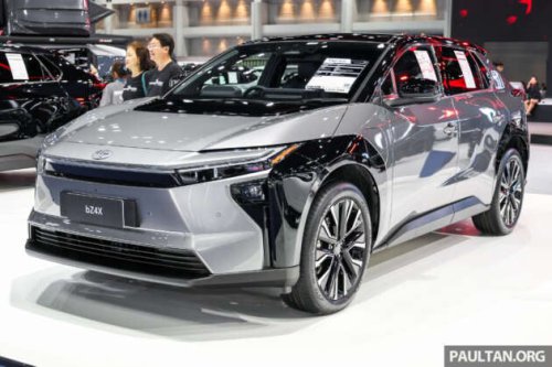 2026 Toyota bZ4X facelift in Bangkok &ndash; two variants, up to 525 km WLTP; from RM185k in Thailand