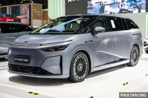 2026 Xpeng X9 EV facelift in Thailand &ndash; REEV looks, new 537 PS AWD, 615 km WLTP range, 542 kW DCFC