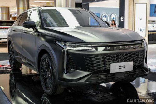 Omoda C9 Matte Black Limited Edition in Malaysia &ndash; limited units, deliveries have begun, RM191,800