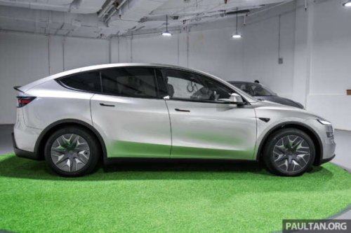Tesla Model Y L previewed in Malaysia &ndash; stretched 6-seater, 681 km WLTP, adaptive damping, launch Apr 1