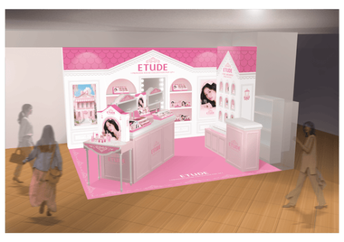 【ETUDE】エチュードの日本上陸15周年を記念したアーカイブPOPUP『ETUDE House Collection』を渋谷ロフトにて開催！