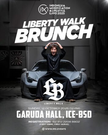 Liberty Walk Brunch Eksklusif IMX 2025: Kesempatan Langka Bertemu Wataru Kato &amp; Tim