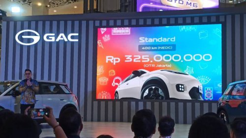 GAC Indonesia Rilis Harga Aion UT, Paling Murah Rp 325 Jutaan