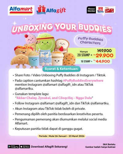 Promo Alfamart Hari Ini 28-31 Januari 2026, Beragam Diskon hingga 33 Persen