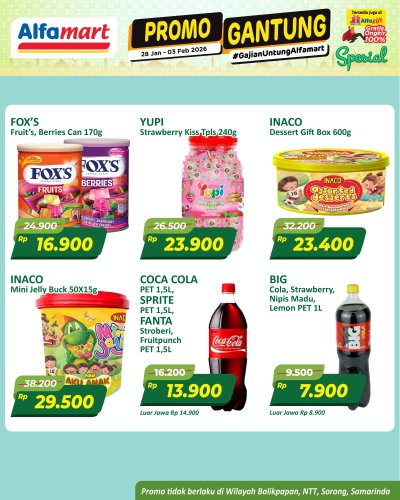 Promo Alfamart Hari Ini 28 Januari - 5 Februari 2026, Diskon Beragam Kebutuhan hingga 50 Persen