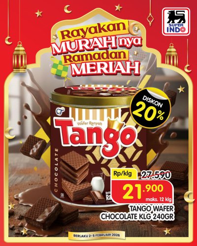 Promo Super Indo Hari Ini 2-5 Februari 2026, Diskon Camilan, Makanan Sehat hingga Daging Ayam