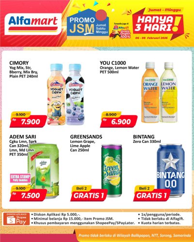 Promo Alfamart Hari Ini 6-12 Februari 2026, Diskon Spesial Sambut Ramadhan