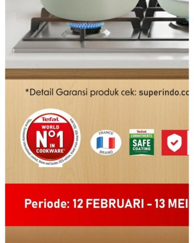 Promo Super Indo Hari Ini, Diskon hingga 70 Persen untuk Produk Tefal