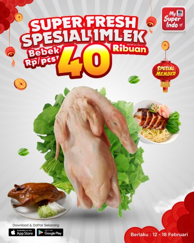 Promo Super Indo Hari Ini, 12-18 Februari 2026, dari Beli 1 Gratis 1 hingga Diskon 30 Persen untuk Produk Sehari-hari