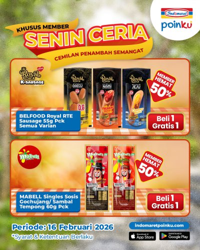 Promo Indomaret Hari Ini 5-18 Februari 2026, Diskon Minyak Goreng, Susu, hingga Perlengkapan Balita