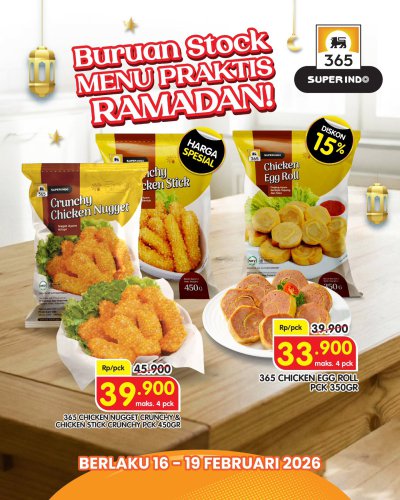 Promo Super Indo Hari Ini 12-18 Februari 2026, Diskon Takjil, Susu, hingga Buah
