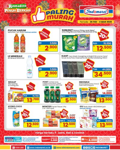 Promo Indomaret Hari Ini 26 Feb - 4 Mar 2026, Diskon untuk Beragam Minyak Goreng
