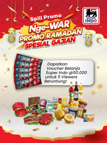 Promo Super Indo Hari Ini 26 Feb - 4 Mar 2026, Diskon Sirup Favorit