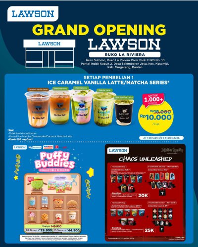 Promo Lawson Station Hari Ini 27 Februari - 5 Maret, Diskon Bundling Minuman