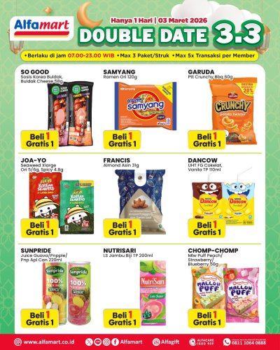 Promo Alfamart Hari Ini 1-15 Maret 2026, Diskon Paket Hemat Ramadhan