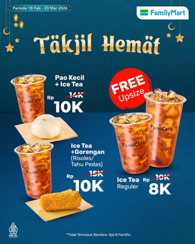 Promo FamilyMart Hari Ini 8 Maret 2026, Diskon untuk Paket Buka Puasa