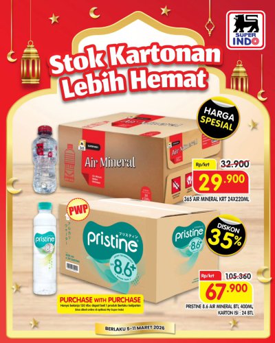 Promo Super Indo 5-11 Maret 2026, Hampers Lebaran Mulai Rp 72.900