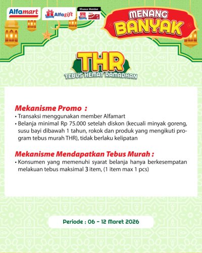 Promo Alfamart Hari Ini 1-15 Maret 2026, Diskon Minuman Karton Murah