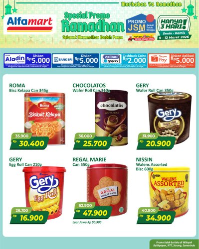 Promo Alfamart 1-15 Maret 2026, Diskon Minyak Goreng SunCo/Filma