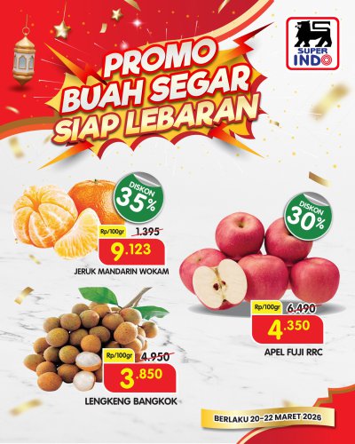 Promo Super Indo 19-25 Maret 2026, Diskon Daging Sapi Segar