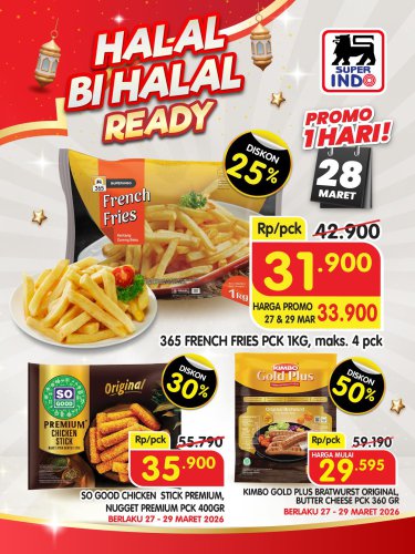 Promo Super Indo 26 Maret-1 April 2026, Diskon Produk Back to School