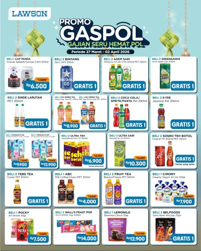 Promo Lawson Station 27 Maret-2 April 2026, Diskon Fried Food Rp 13.500