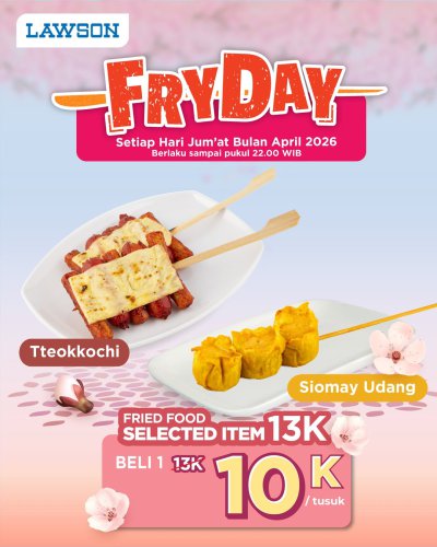 Promo Lawson Station Hari Ini Diskon Weekend Makanan Minuman Selama April 2026