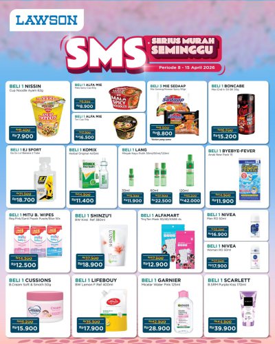 Promo Lawson Station Hari Ini 9 April 2026, Ada Diskon Serius Murah Seminggu