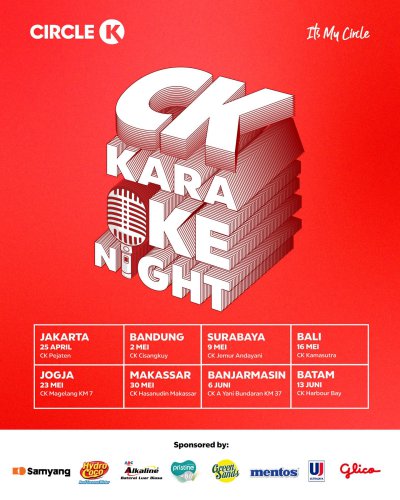 Promo Circle K Hari Ini 25 April 2026, Nikmati CK Karaoke Night