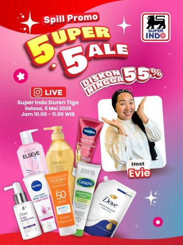 Promo Super Indo Hari Ini 7 Mei 2026, Ada Cashback untuk QRIS BRImo dan MyBCA