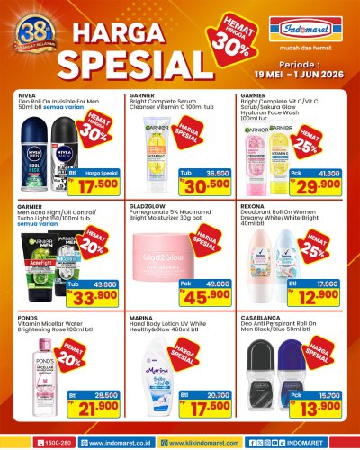 Promo Indomaret Hari Ini 21 Mei 2026, Diskon hingga 45 Persen