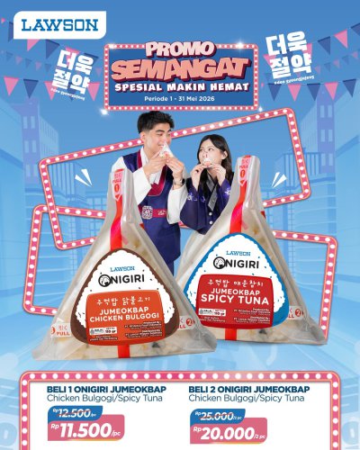 Promo Lawson Hari Ini 22 Mei 2026, Camilan Diskon hingga 40 Persen
