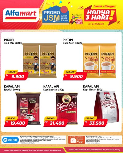 Promo Alfamart Hari Ini 23 Mei 2026, Diskon Berbagai Produk Jumat Sabtu Minggu